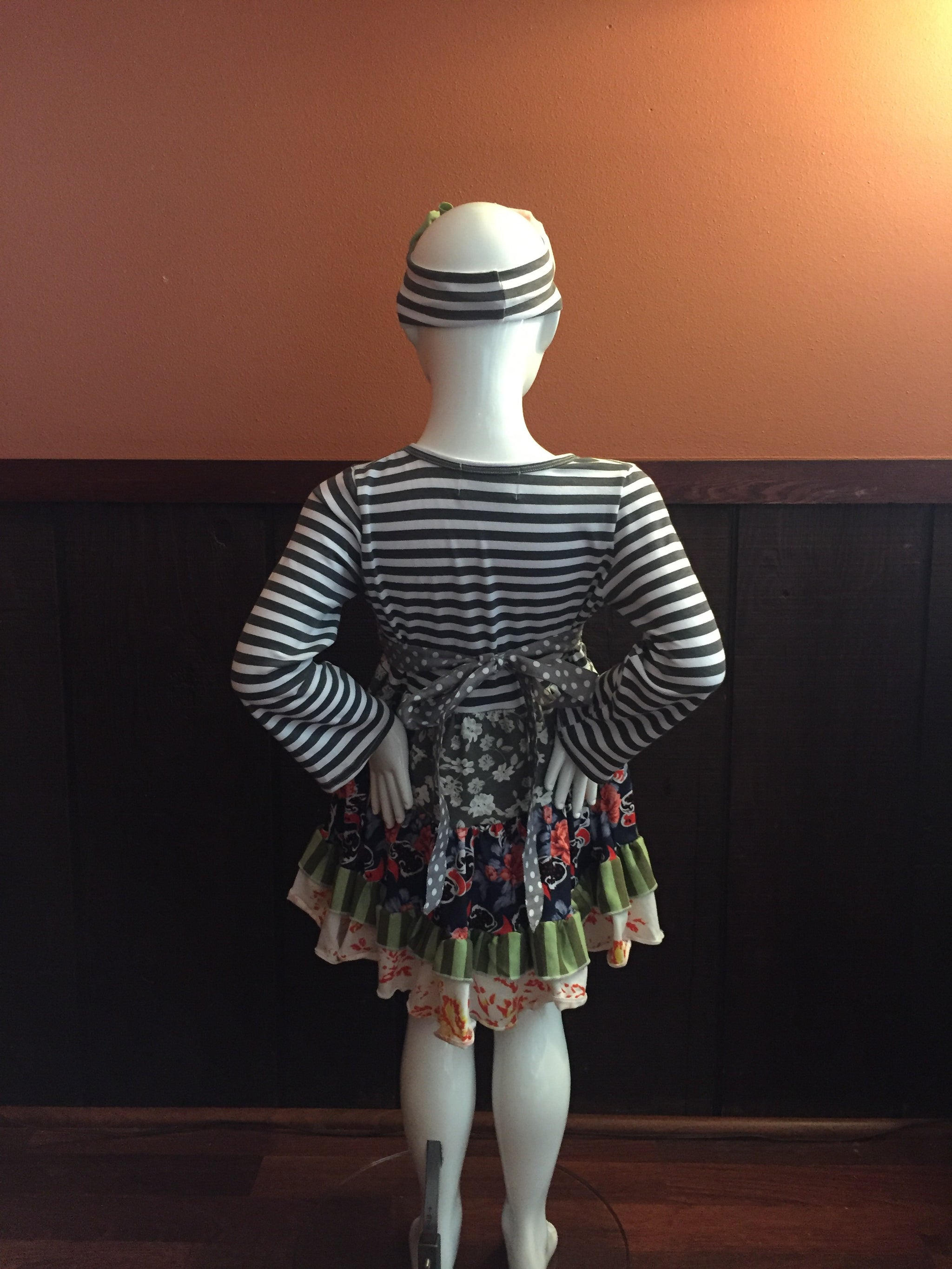 Angelic Amber. Girls vintage inspired dress. Size 2T-7T